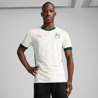 Men&#39;s Puma CÃ´te d&#39;Ivoire 2025 Away Jersey, White, Size XXL, Clothing - Dark Myrtle - XXL