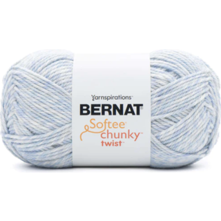 Bernat Softee Chunky Twist SB Yarn Coastal Blue