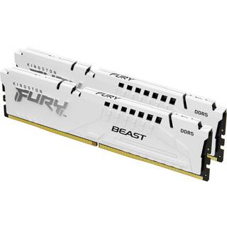 Kingston FURY Beast DDR5-6400 - 64GB - CL32 - Dual Channel (2 pcs) - AMD EXPO & Intel XMP - Hvid