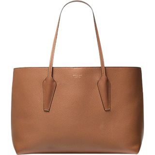 MK Melrose Pebbled Leather Tote Bag - Brown - Michael Kors - ONE SIZE