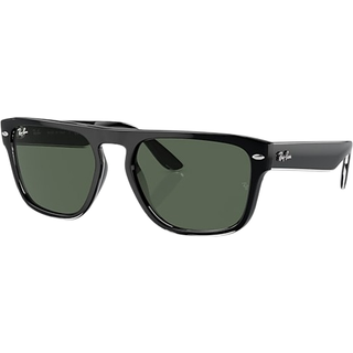 Ray - Ban Unisex RB4407 654571 Solbriller Injiceret Sort Grøn Firkantet Normal