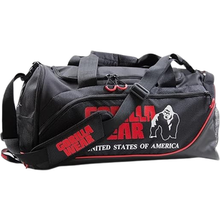Jerome Gym Bag, black/red, Gorilla Wear