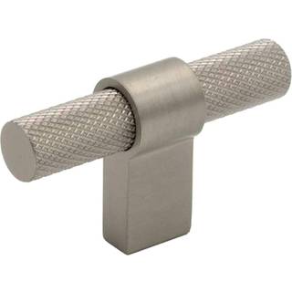 Beslag Design T Helix knop, rustfrit stål look