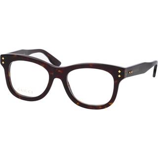 Gucci GG1086O 005 53 Briller Kvinder Black - Shiny Black - 53mm