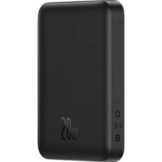 Baseus Magnetic Mini 10000mAh 20W MagSafe (black) Powerbank - Sort - 10000 mAh