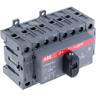 Omskifter 1-0-2 40A 4Pol Abb