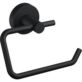 tesa Moon Black toilet roll holder self-adhesive