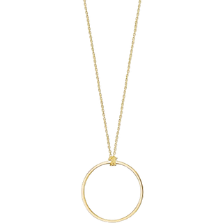 Thomas Sabo Halskette - Charm Club - Kreis Gold - X0252-413-39 - silber