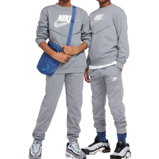 Nike Sportswear-tracksuit til større børn - grå - grå - XL