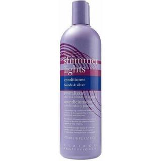 Clairol professional shimmer lights conditioner blonde & silver 473ml