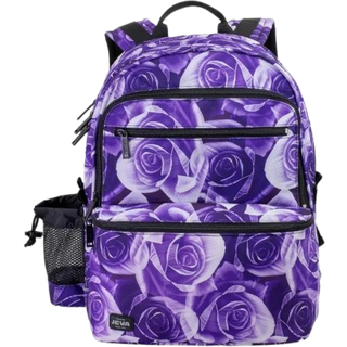 Purple Rose SQUARE skolerygsæk til piger