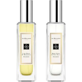Jo Malone London Gaveideer Gaver Köln-sæt Lime Basil & Mandarin Cologne 30 ml + Wood Sage & Sea Salt Cologne 30 ml 30 ml (36.400,00 kr / 1 l) - 30 ml