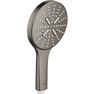Grohe RSH SmartActive håndbrs 130mm, 3 sprays, 9,5 l/min, børstet hard graphite