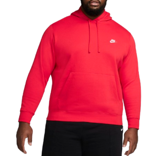 Sweatshirt med hætte Nike M NSW CLUB HOODIE PO BB bv2654-657 Størrelse S