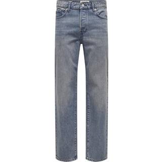 Onsedge Mellemhøj Talje Straight Fit Jeans