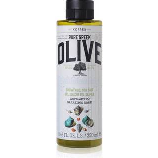 Korres Pure Greek Olive & Sea Salt Opfriskende brusegel 250 ml - 250 ml