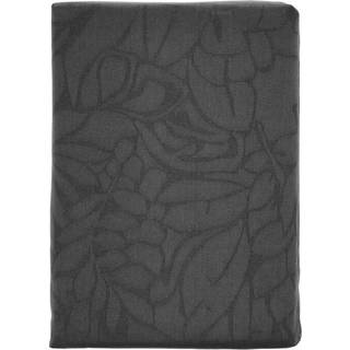 Abstract leaves Damask Dug 140 x 370 cm Ash