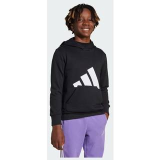 Essentials Kids hættetrøje - Black / White - 140