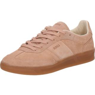 Sneakers i ruskind med gummisål