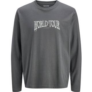 Printet Crewneck Langærmet T-shirt