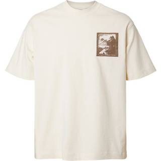 SLHLOOSENORMAN PRINT SS O-NECK TEE