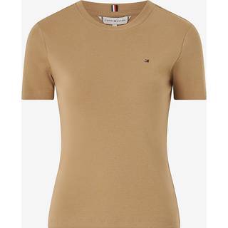 Tommy Hilfiger Tommy Hilfiger Natural Slim Fit Cody Crew Neck Short Sleeve 100% Cotton T-Shirt