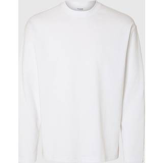 Selected Loose Oscar LS Tee White
