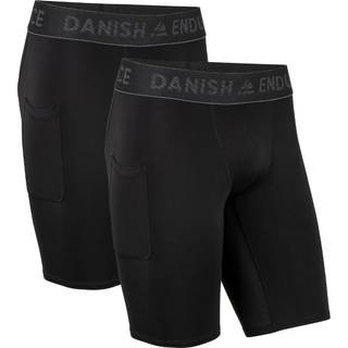 MEN'S COMPRESSION SHORTS - Black / 2XL / 2-Pack