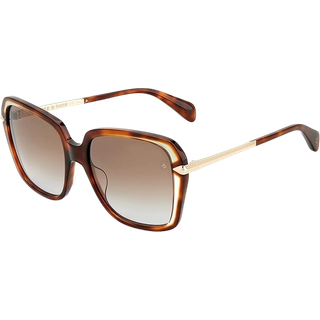 Rag & Bone RNB1059/G/S Asian Fit 086/HA 57 Solbriller Kvinder Tortoiseshell - Tortoise - 57mm