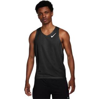 Nike Dri-FIT Advanced Aeroswift Singlet XXL Sort Herre - Let og åndbar løbetrøje