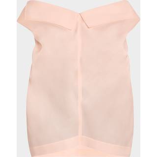 Khaite Selly silk gazar top - pink - L
