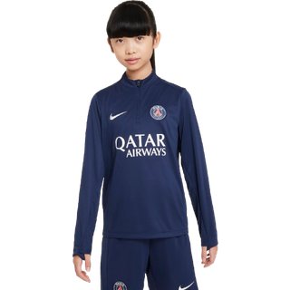 Paris Saint-Germain Academy Pro-Nike Dri-FIT-fodboldtræningstrøje til større børn - blå - L