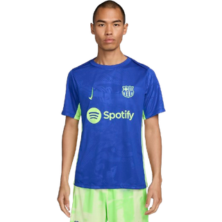 FC Barcelona Academy Pro Third Nike opvarmningstrøje til fodbold til mænd - blå - L