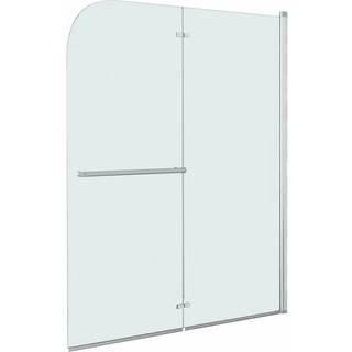 foldbar brusekabine 2 paneler ESG 95x140 cm