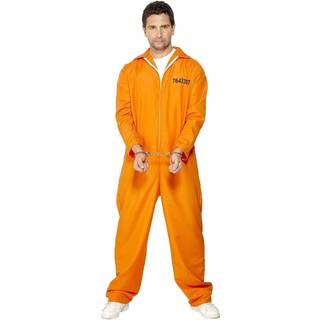 Fængselsdragt kostume orange