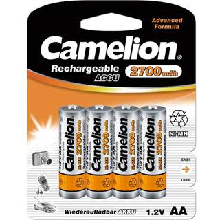 Camelion HR6 2700mAh NiMH 4er Pakning