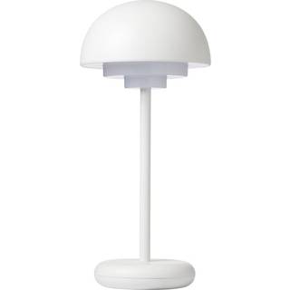 Toscana hvid portable LED bordlampe