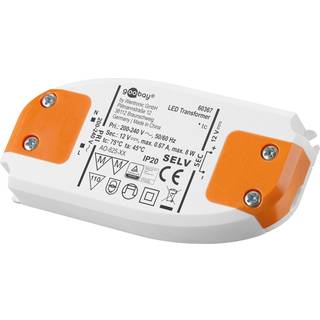 LED Transformer 12V op til 8W