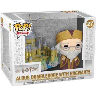 HARRY POTTER Anniversary - POP TOWN N° 27 - Dumbledore w/ Hogwarts