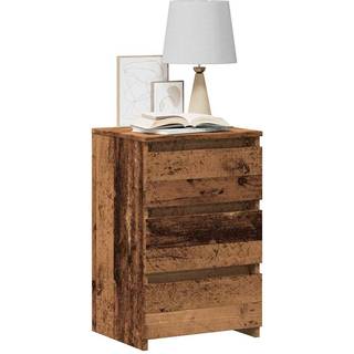 Sengebord 40X35X62,5 Cm Konstrueret Træ - 1 / Gammelt træ