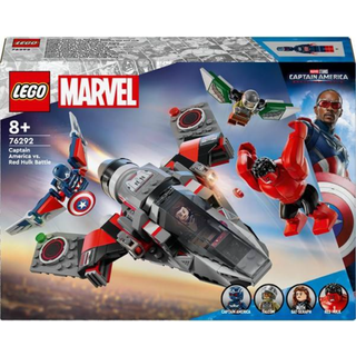 LEGO Super Heroes Captain America mod Red Hulk 76292
