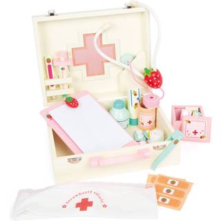 Small foot Wooden Doctor&#39;s Case Isabel legetøjssæt af træ 3 y+ 28 stk. - 28 stk.