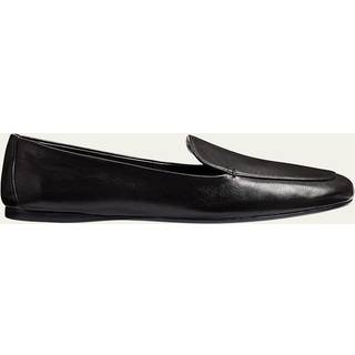 Khaite Monroe calf hair loafers - black - EU 41