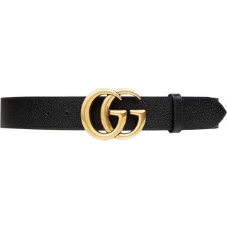 Gucci GG leather belt - black - 75CM