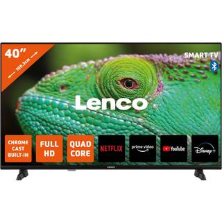 Lenco - 40" Android Smart TV Full HD Sort - LED-4044BK