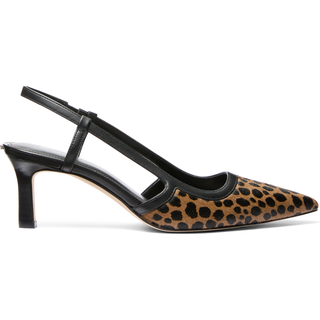 Alora Cheetah Print Slingback Pump, Husk Multi, 42.5