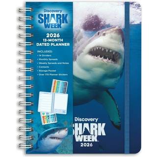 2026 Shark Week 13-Month Weekly Planner