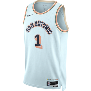 Victor Wembanyama San Antonio Spurs 2024/25 City Edition Victor Wembanyama San Antonio Spurs 2024/25 City Edition - blå