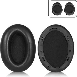 Udskiftning af ørepuder med pakninger og spænder til Sony WH-1000XM4 Sort