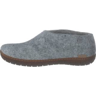 Glerups Unisex Shoe Classic Rubber Sole Grey/Natural, 42